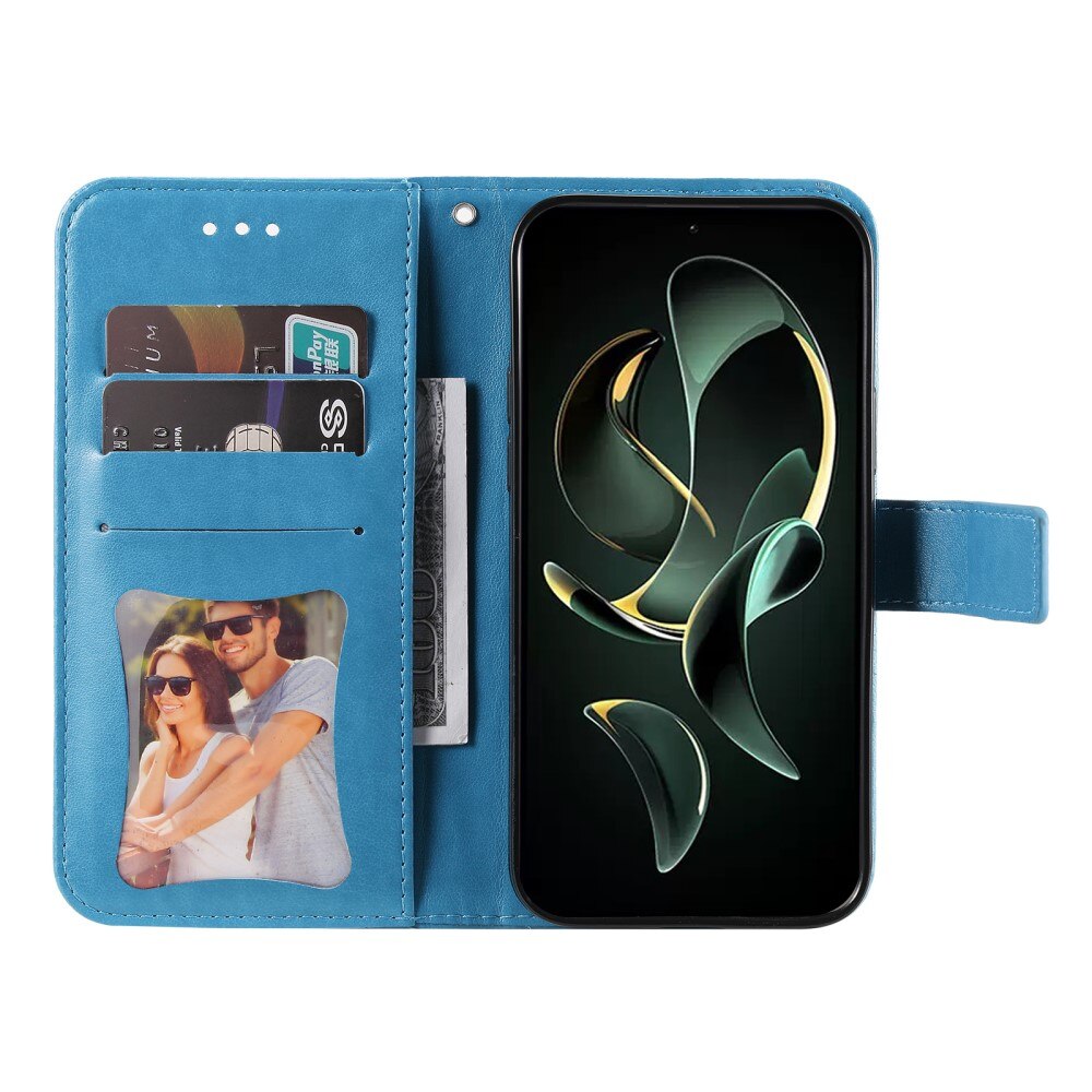 Xiaomi 13T Leather Cover Mandala Blue