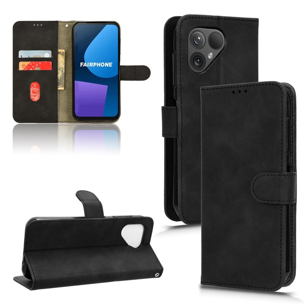 Fairphone 5 Wallet Case Black