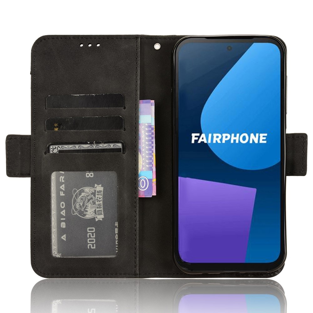 Fairphone 5 Multi Wallet Case Black