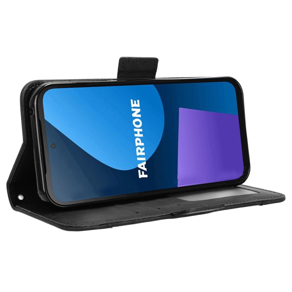 Fairphone 5 Multi Wallet Case Black