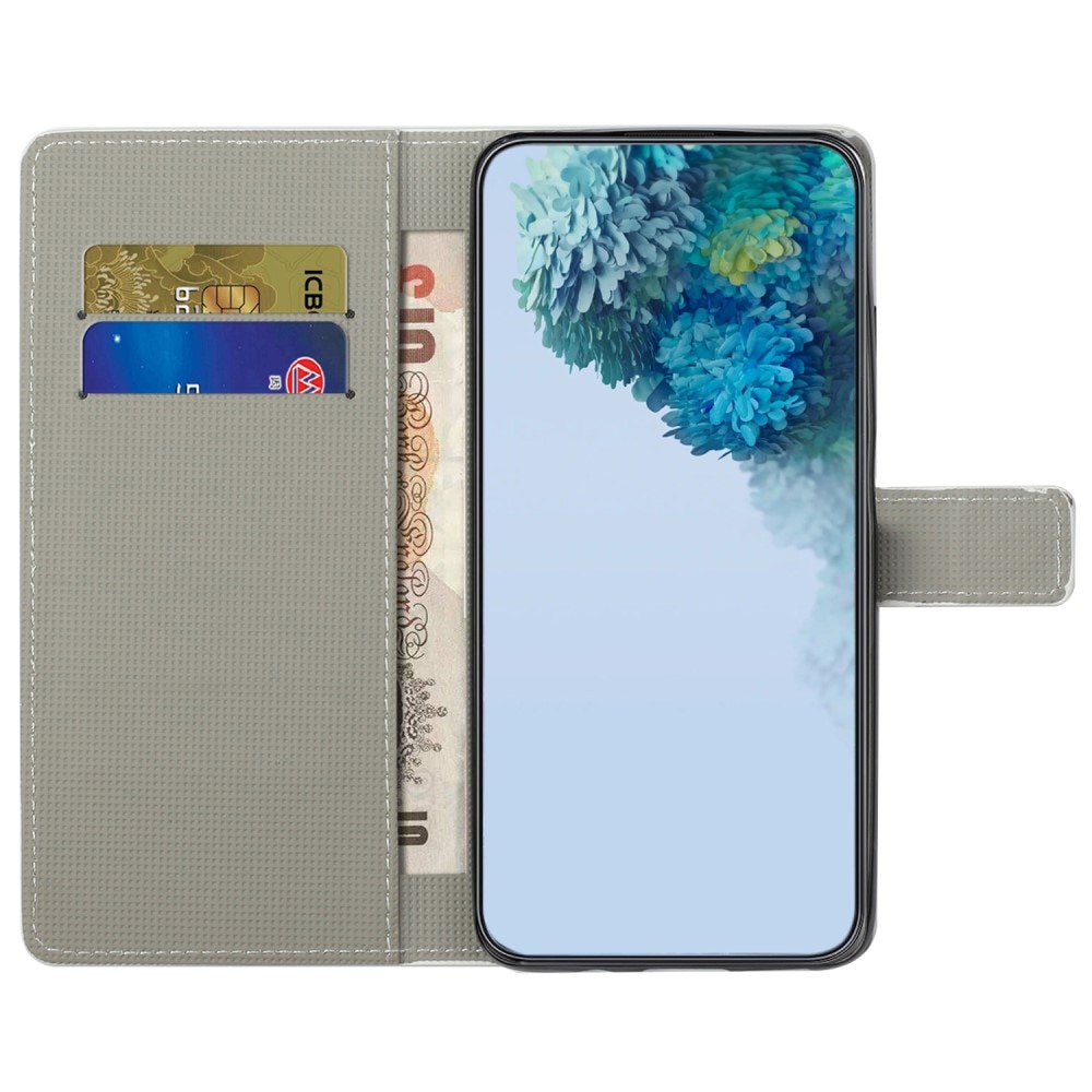 Samsung Galaxy A15 Wallet Case Flowers