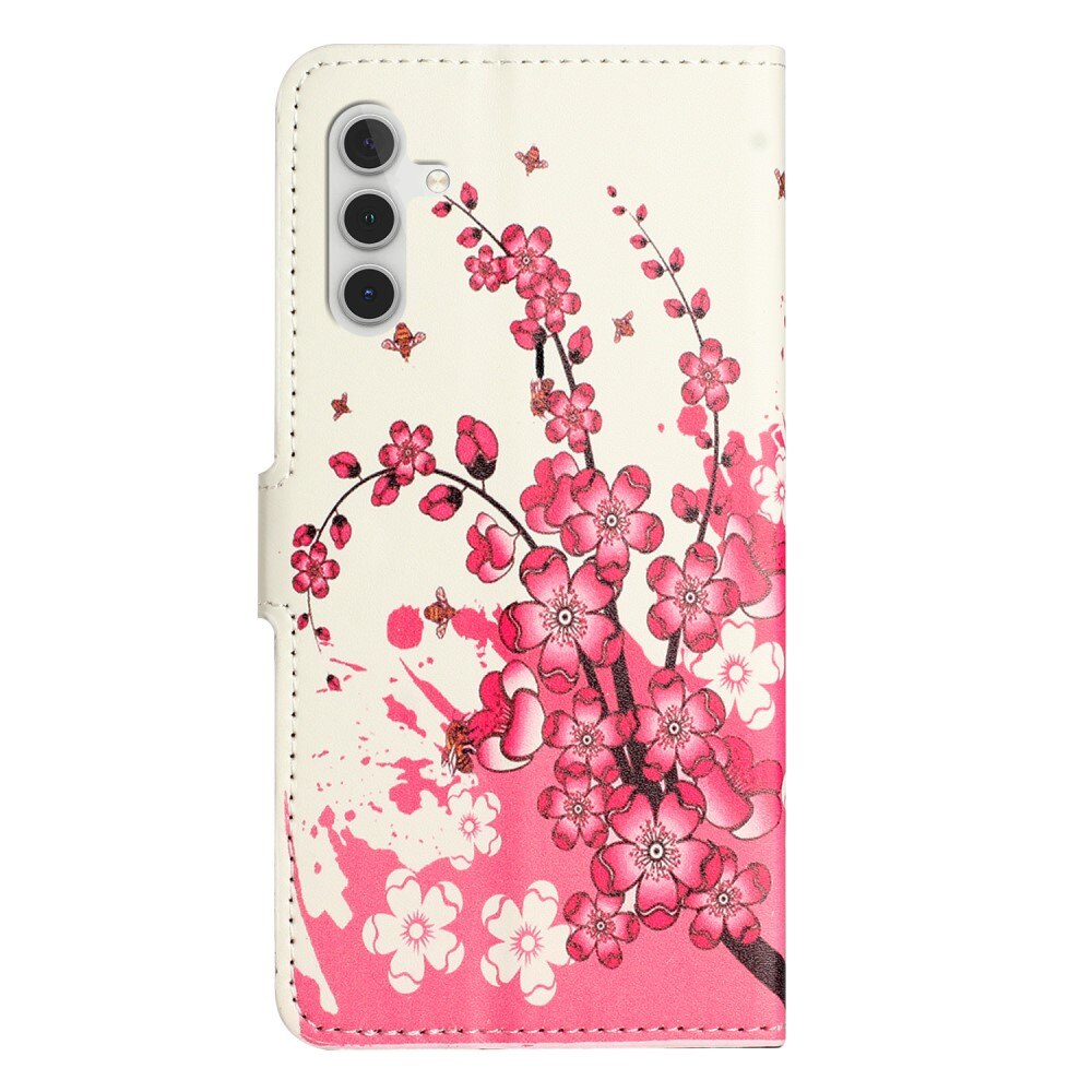 Samsung Galaxy A15 Wallet Case Cherry blossoms