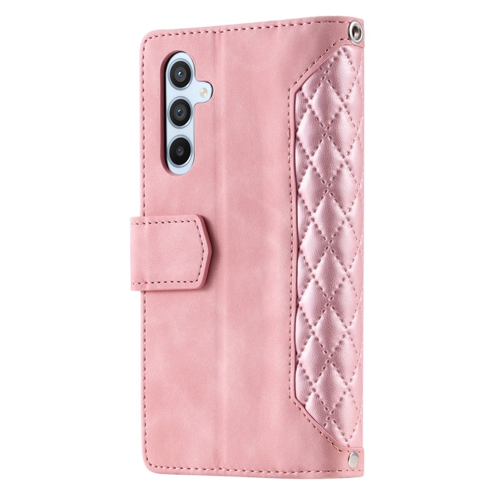 Samsung Galaxy A15 Wallet/Purse Quilted Pink