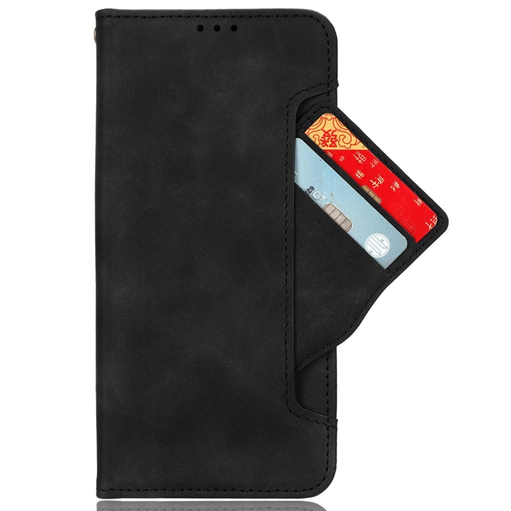 Motorola Edge 40 Neo Multi Wallet Case Black