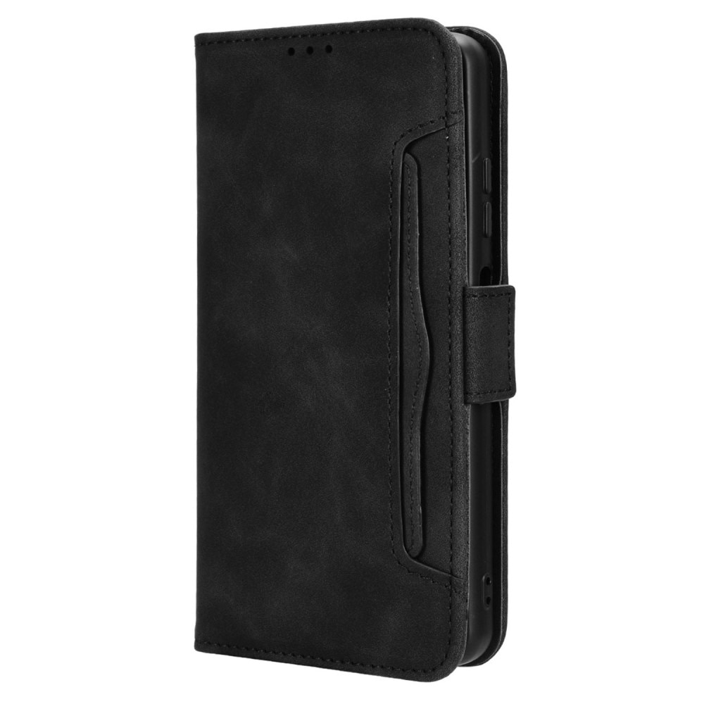 Motorola Edge 40 Neo Multi Wallet Case Black