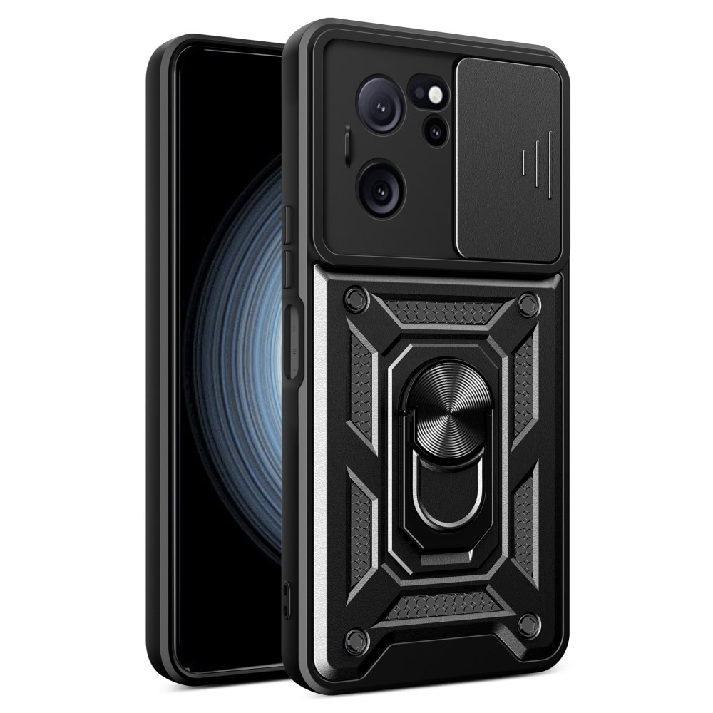 Xiaomi 14 Hybrid Case Tech Ring w. Camera Protector black