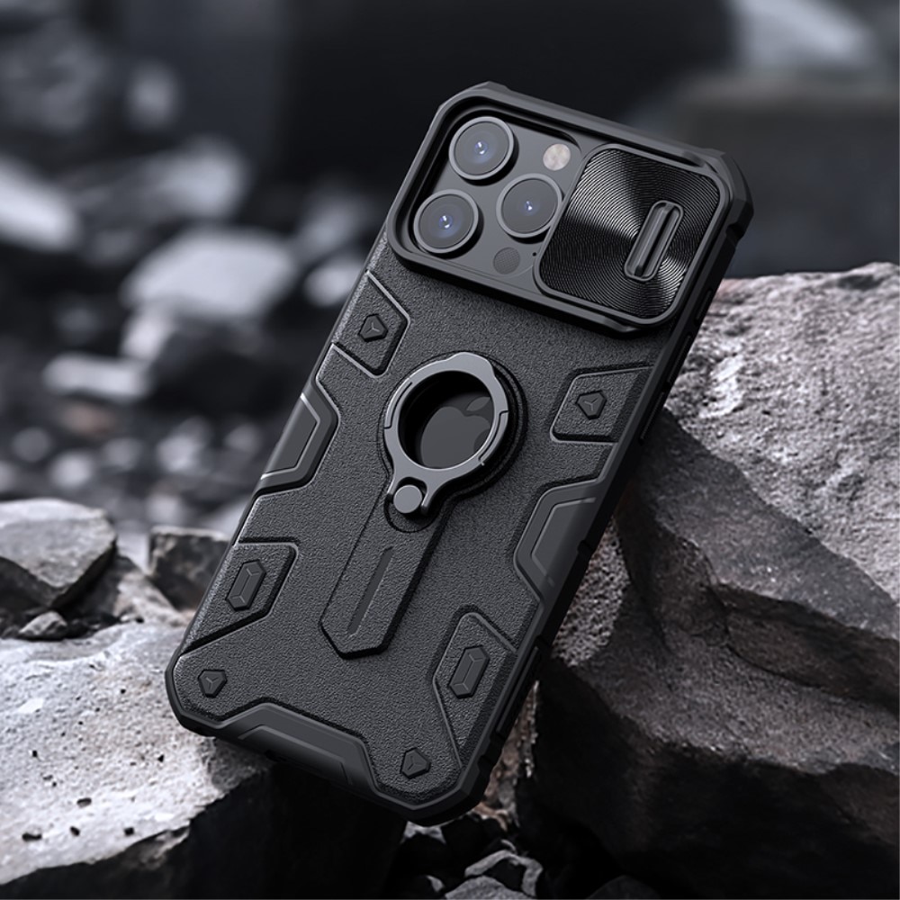 iPhone 15 Pro CamShield Armor Case Black