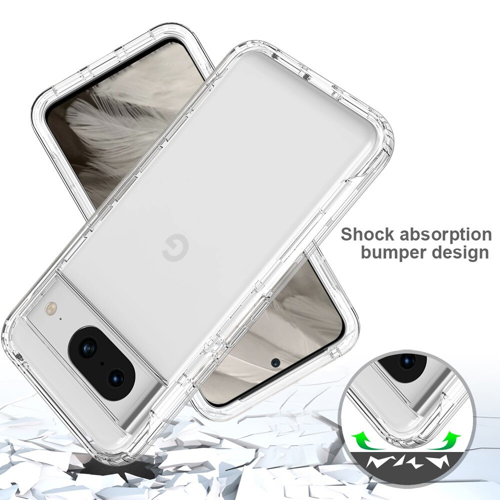 Google Pixel 8 Full Cover Case Transparent