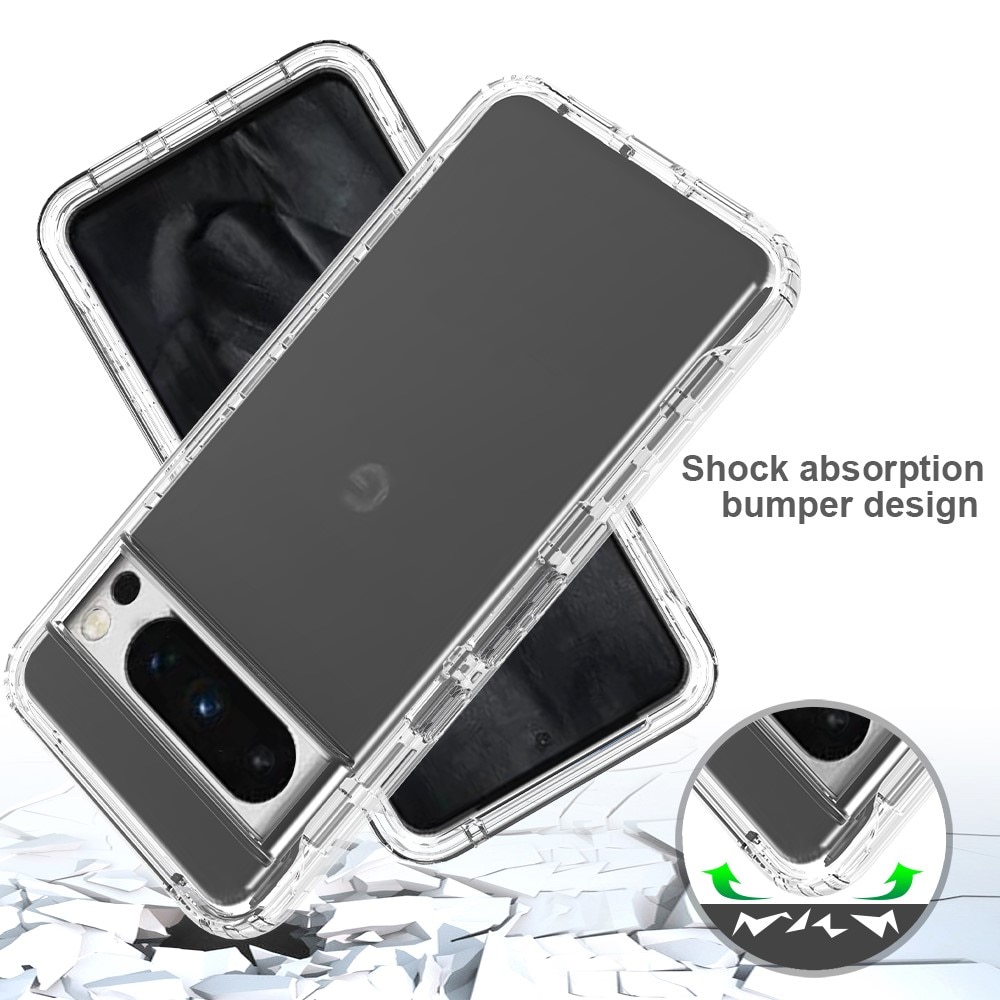 Google Pixel 8 Pro Full Cover Case Transparent