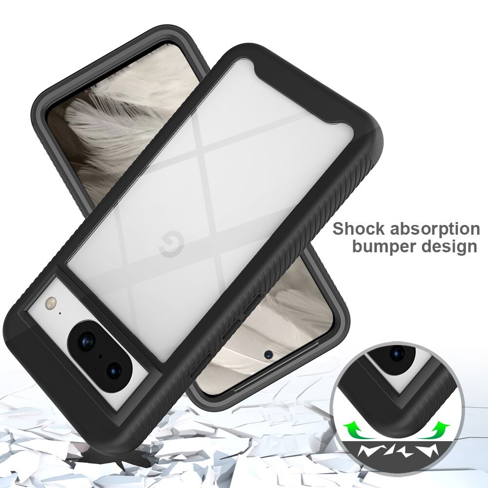 Google Pixel 8 Full Protection Case Black