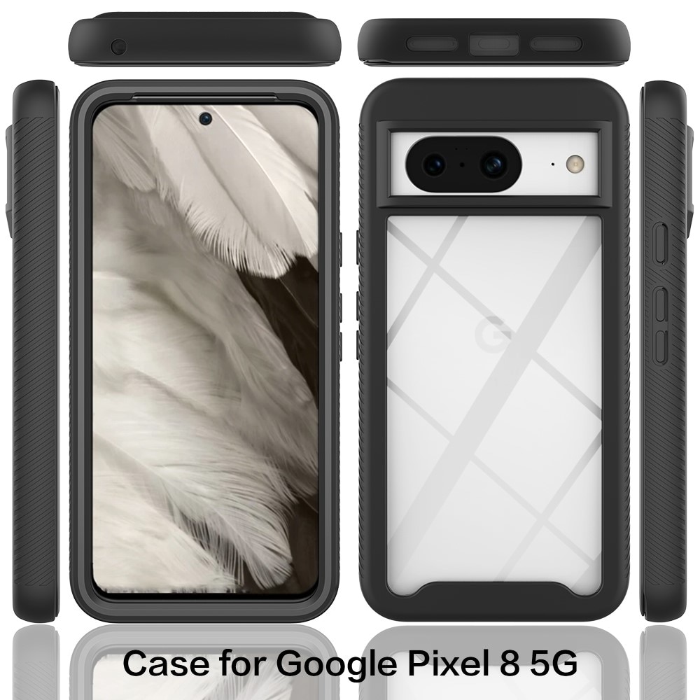 Google Pixel 8 Full Protection Case Black