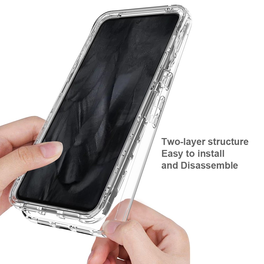 Google Pixel 8 Pro Full Protection Case Transparent