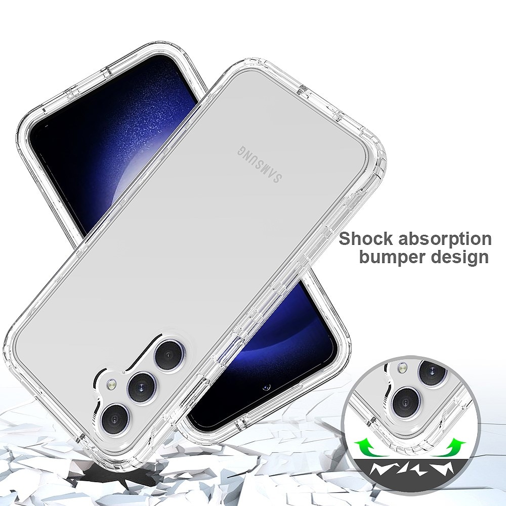Samsung Galaxy S23 FE Full Protection Case Transparent