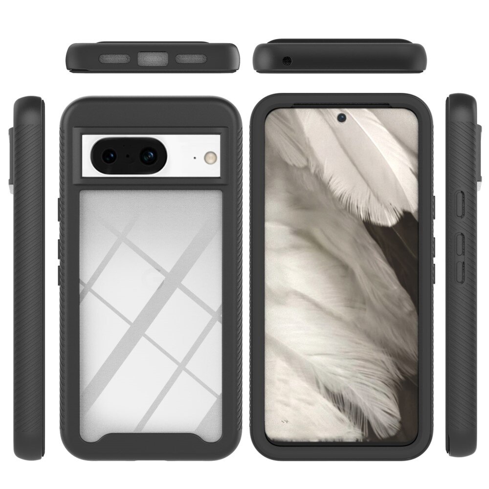 Google Pixel 8 Full Cover Case Black