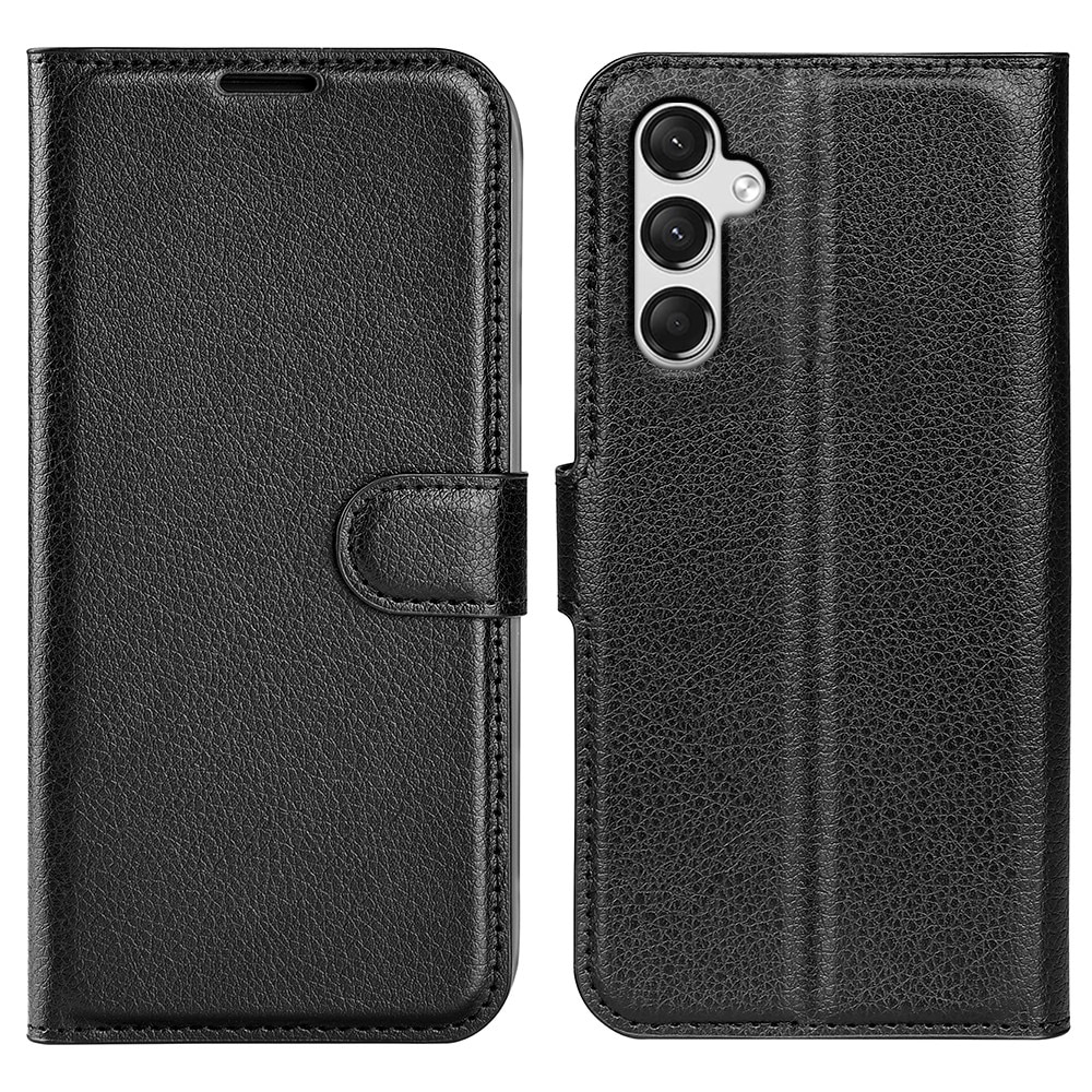 Samsung Galaxy A25 Wallet Book Cover Black