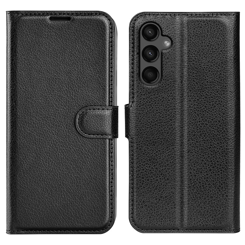 Samsung Galaxy A15 Wallet Book Cover Black