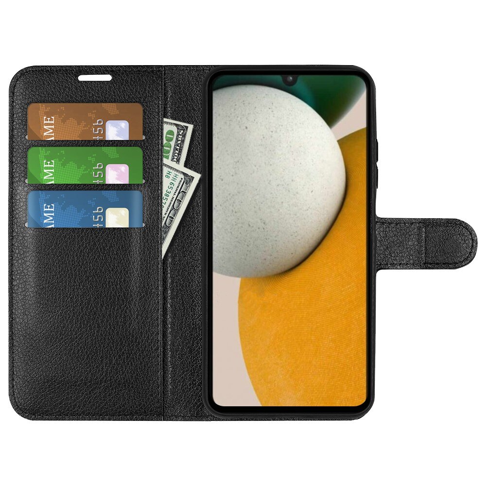 Samsung Galaxy A15 Wallet Book Cover Black