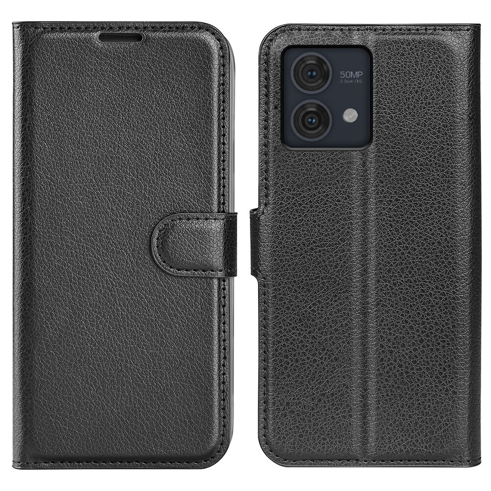 Motorola Moto G84 Wallet Book Cover Black