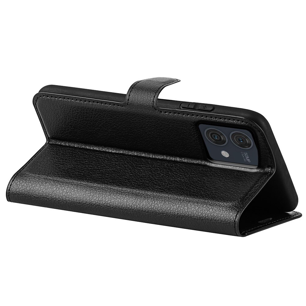 Motorola Moto G84 Wallet Book Cover Black