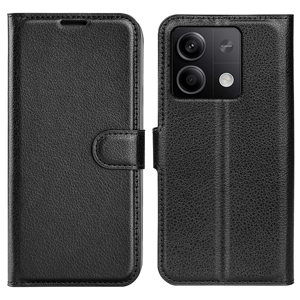 Xiaomi Redmi Note 13 Wallet Book Cover Black