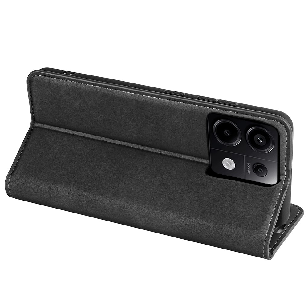 Xiaomi Redmi Note 13 Pro Slim Wallet Case Black