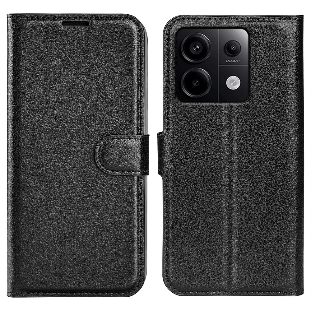 Xiaomi Redmi Note 13 Pro Wallet Book Cover Black