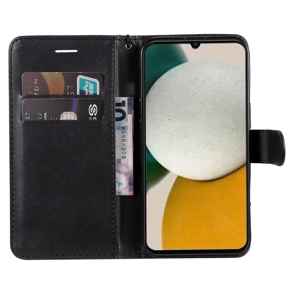 Samsung Galaxy A05s Wallet Case Black