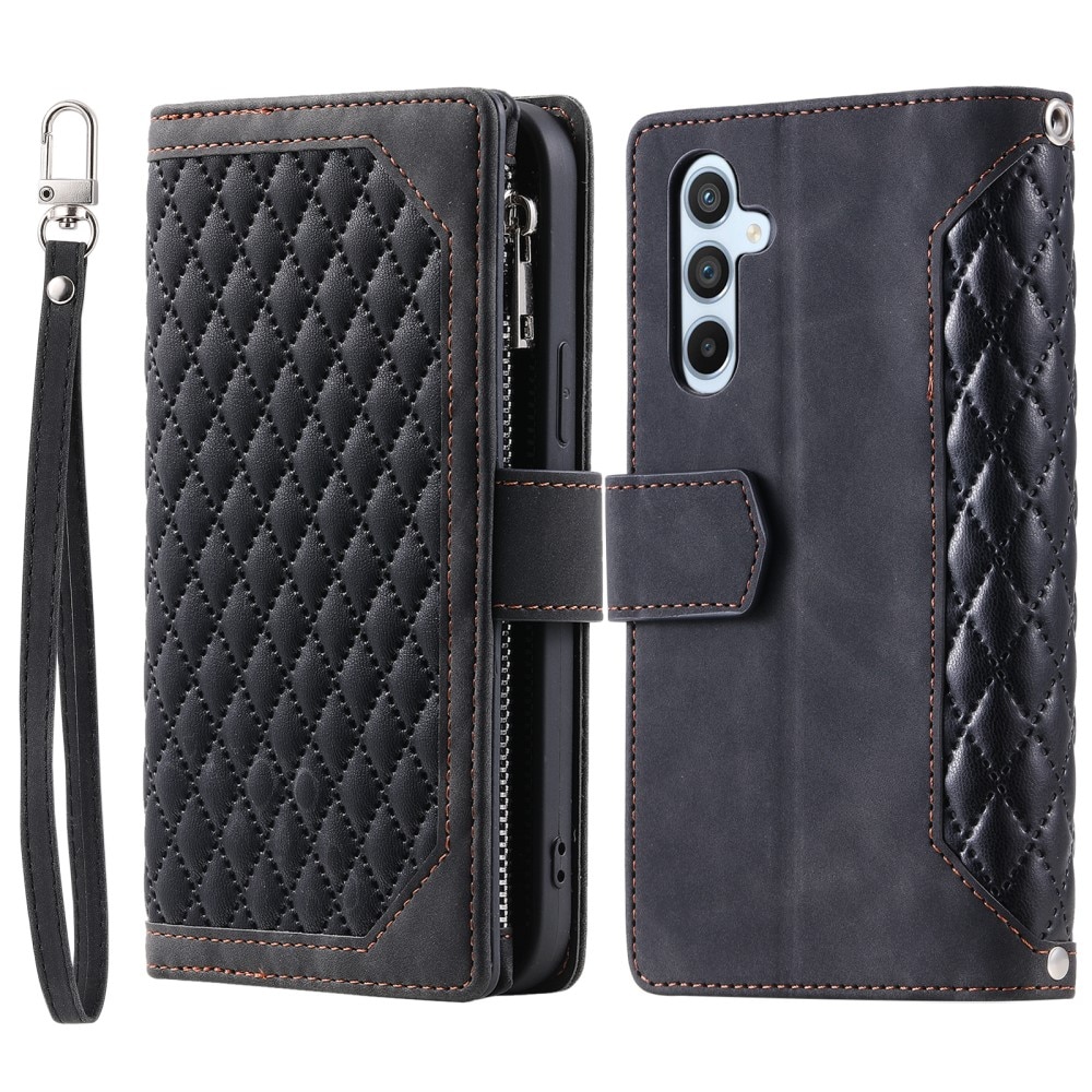 Samsung Galaxy S24 Wallet/Purse Quilted Black