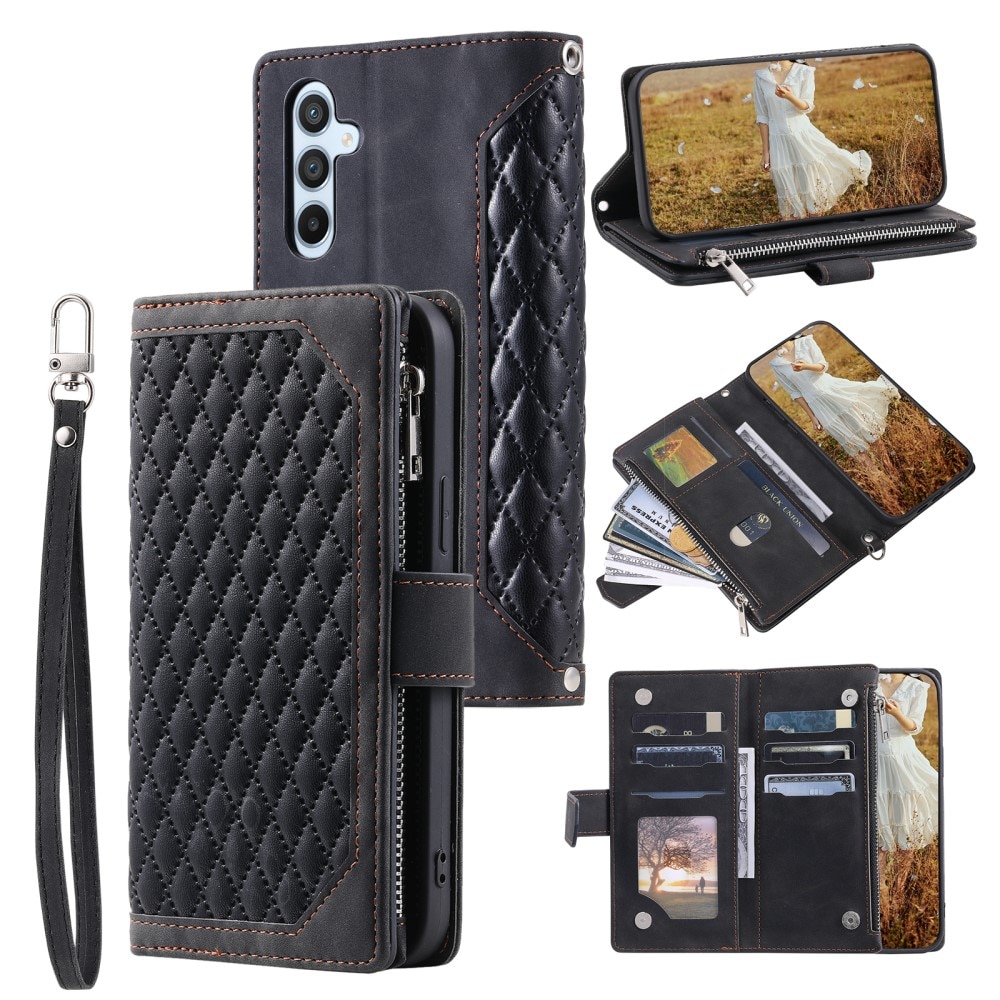 Samsung Galaxy S24 Wallet/Purse Quilted Black