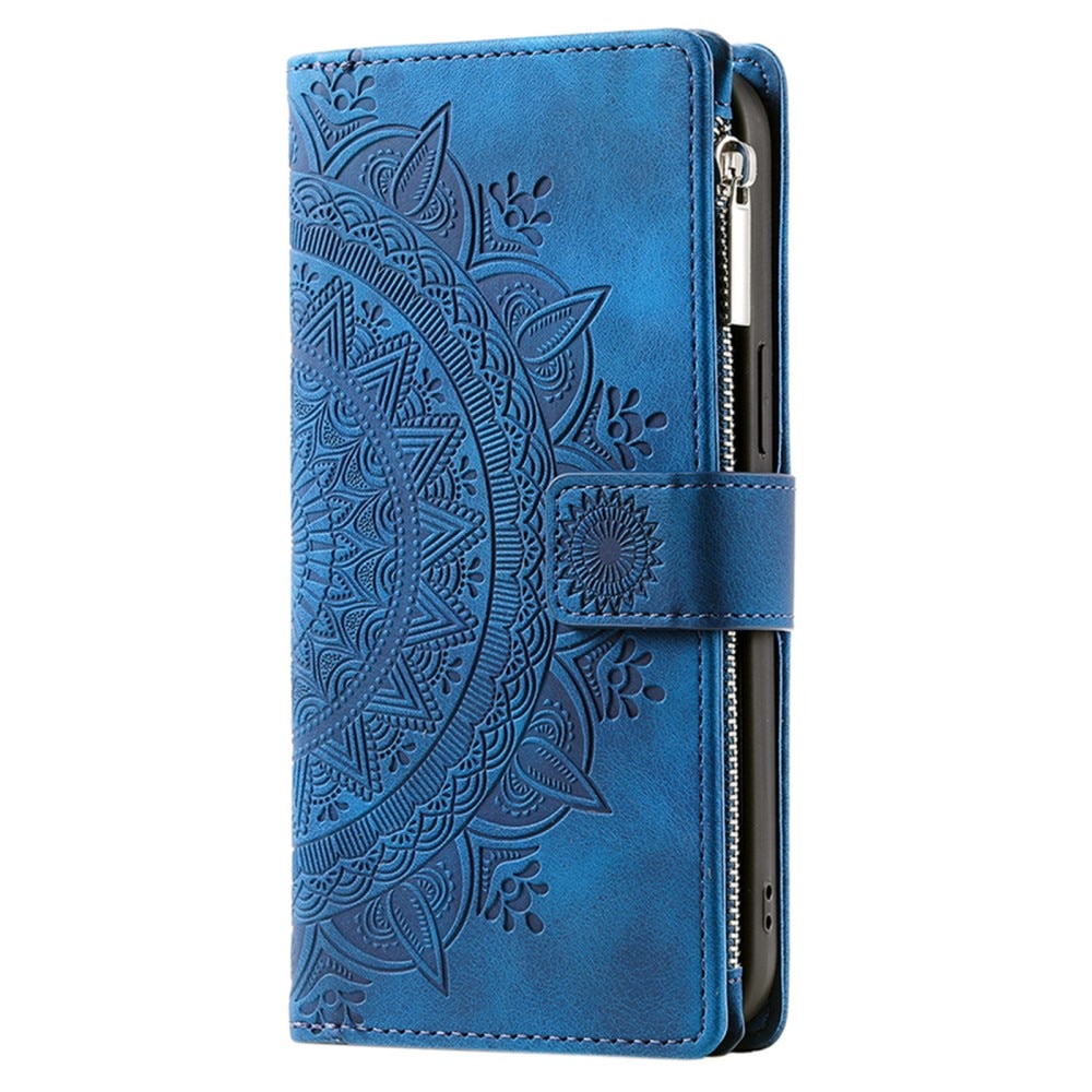 Google Pixel 8 Pro Wallet/Purse Mandala Blue