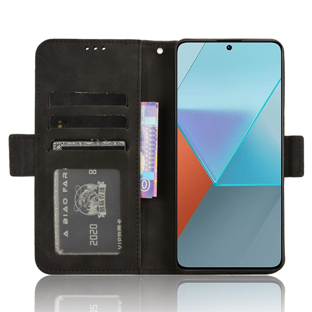 Xiaomi Redmi Note 13 Pro Multi Wallet Case Black