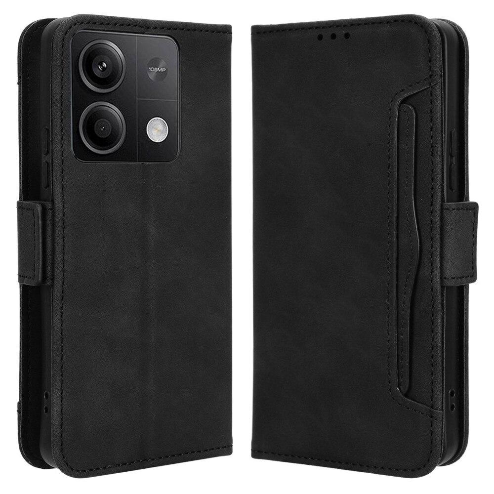 Xiaomi Redmi Note 13 Multi Wallet Case Black