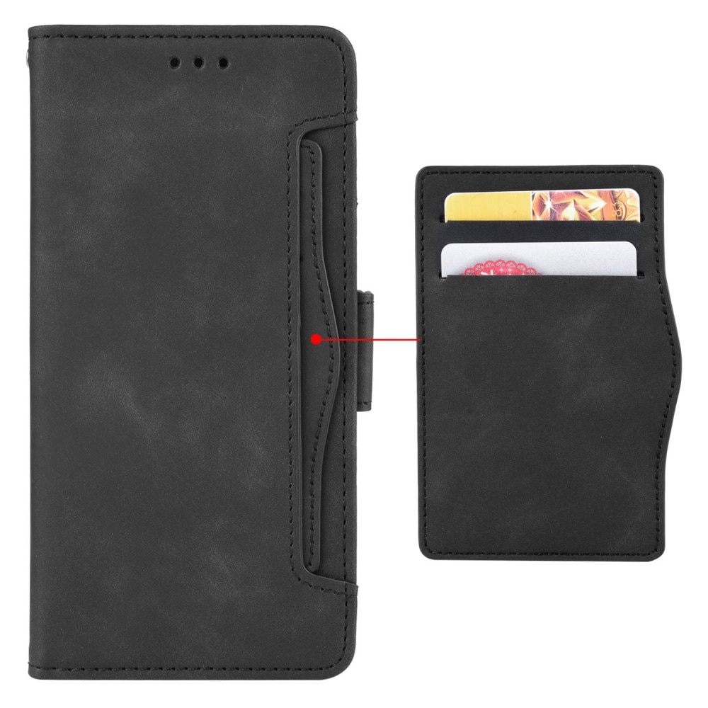 Xiaomi Redmi Note 13 Pro Plus Multi Wallet Case Black