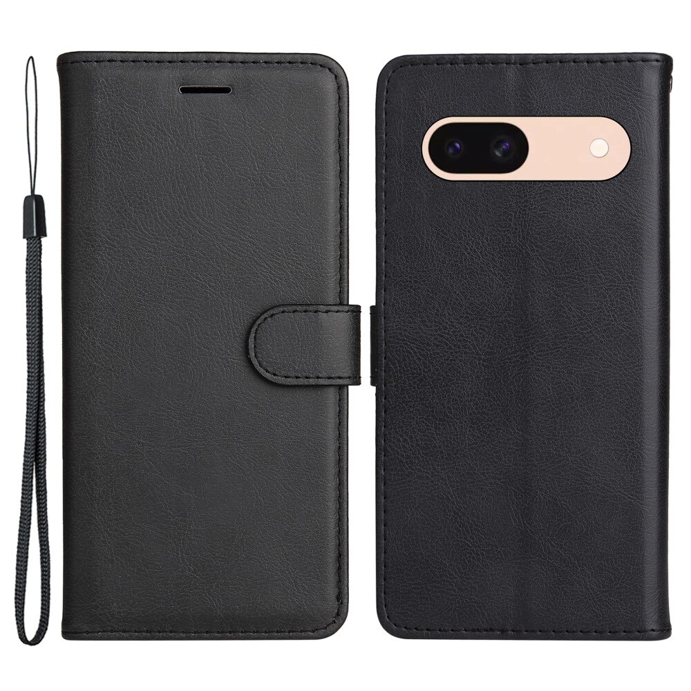 Google Pixel 8a Wallet Case Black