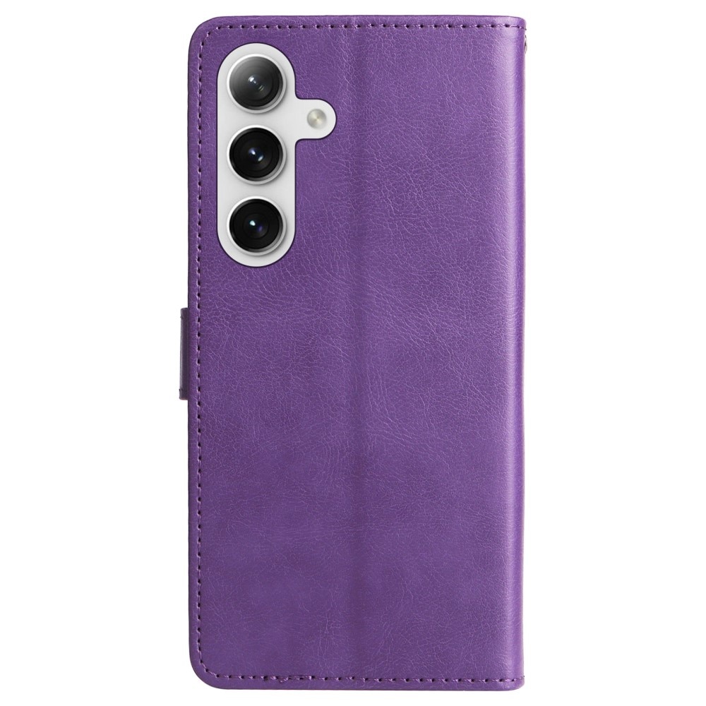 Samsung Galaxy S24 Wallet Case Purple