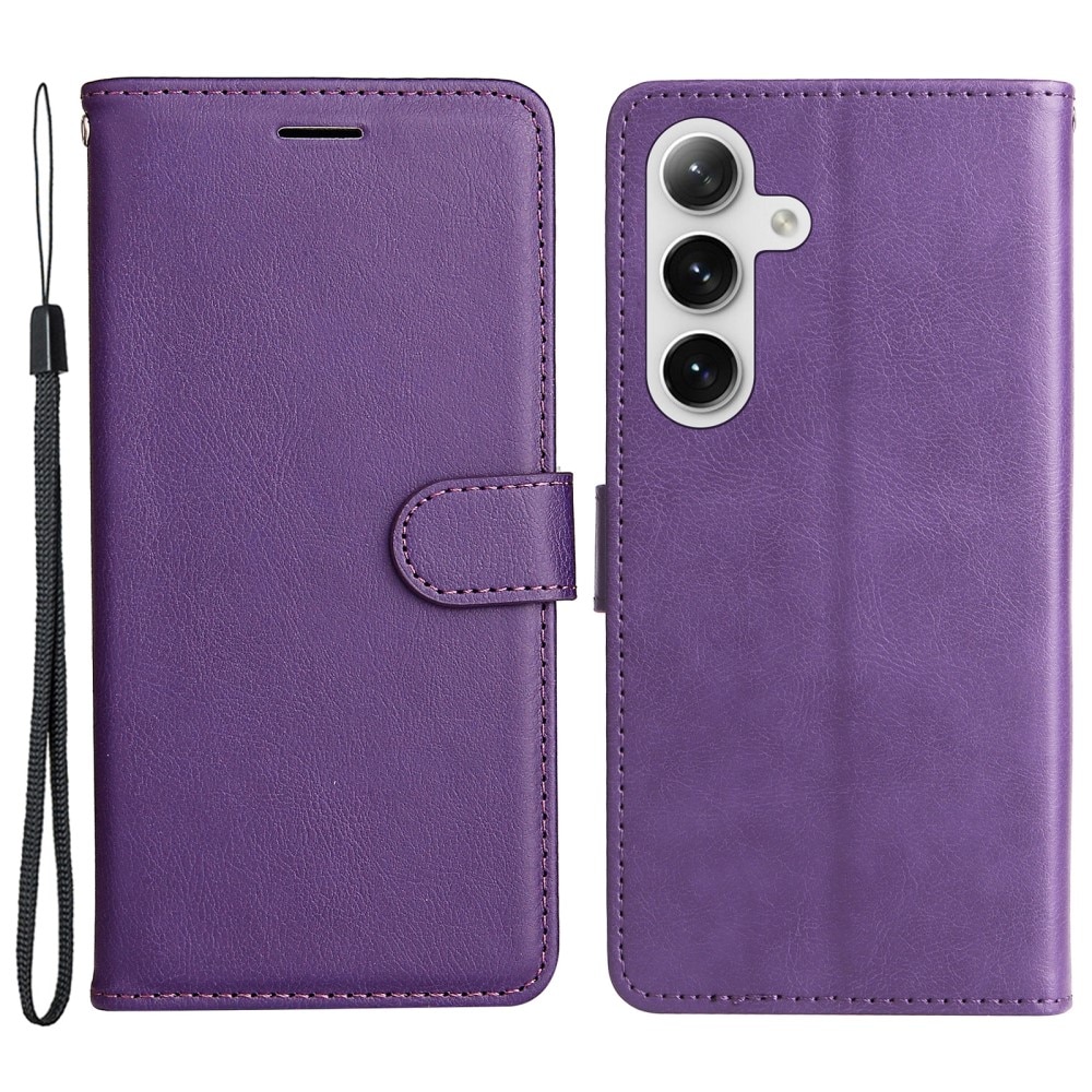 Samsung Galaxy S24 Wallet Case Purple