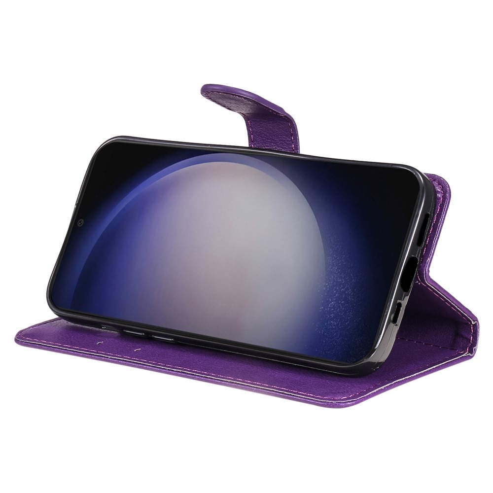 Samsung Galaxy S24 Wallet Case Purple