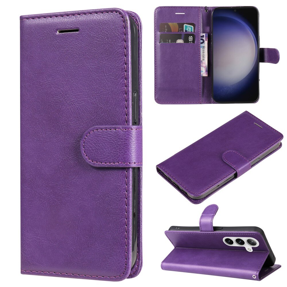 Samsung Galaxy S24 Wallet Case Purple