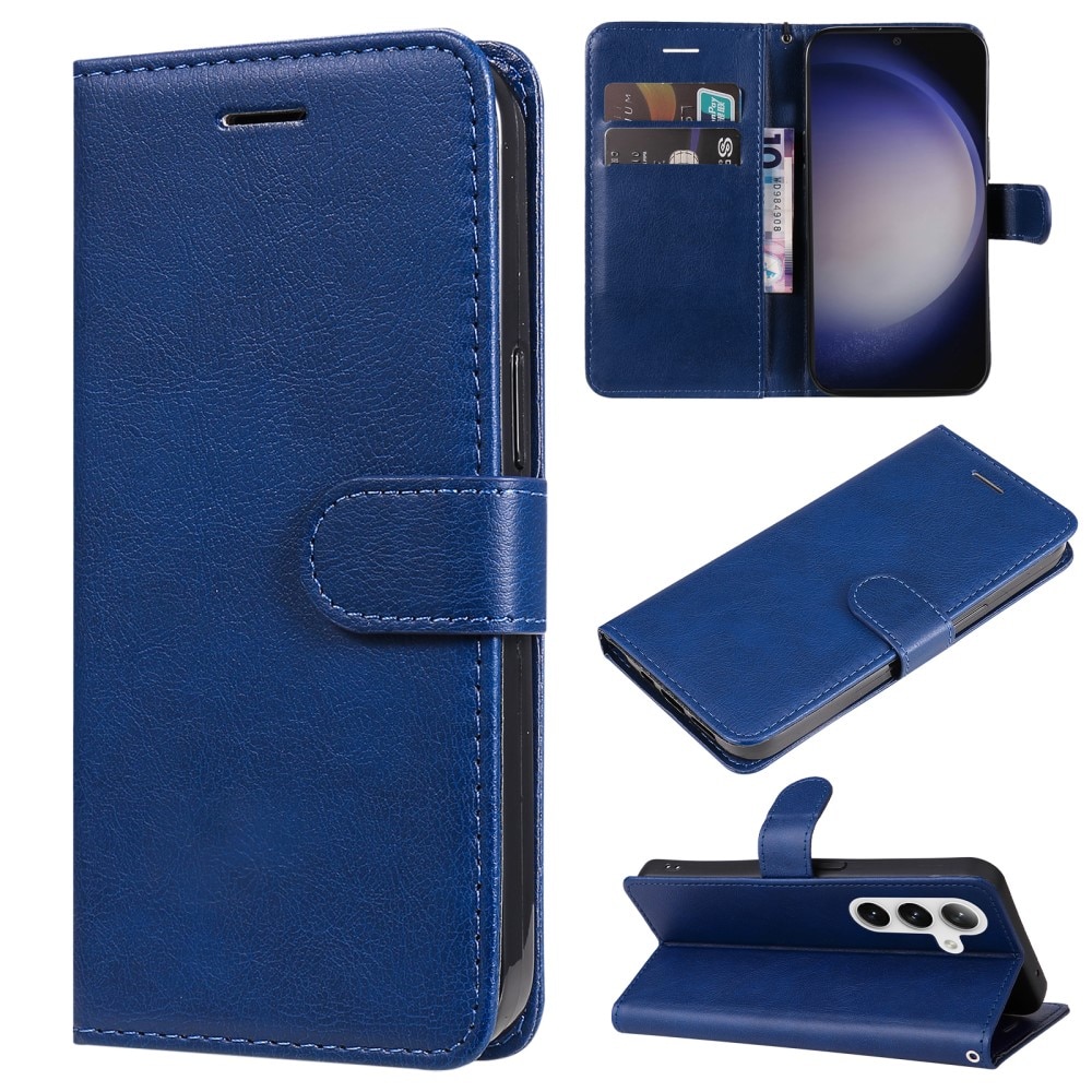 Samsung Galaxy S24 Wallet Case Blue