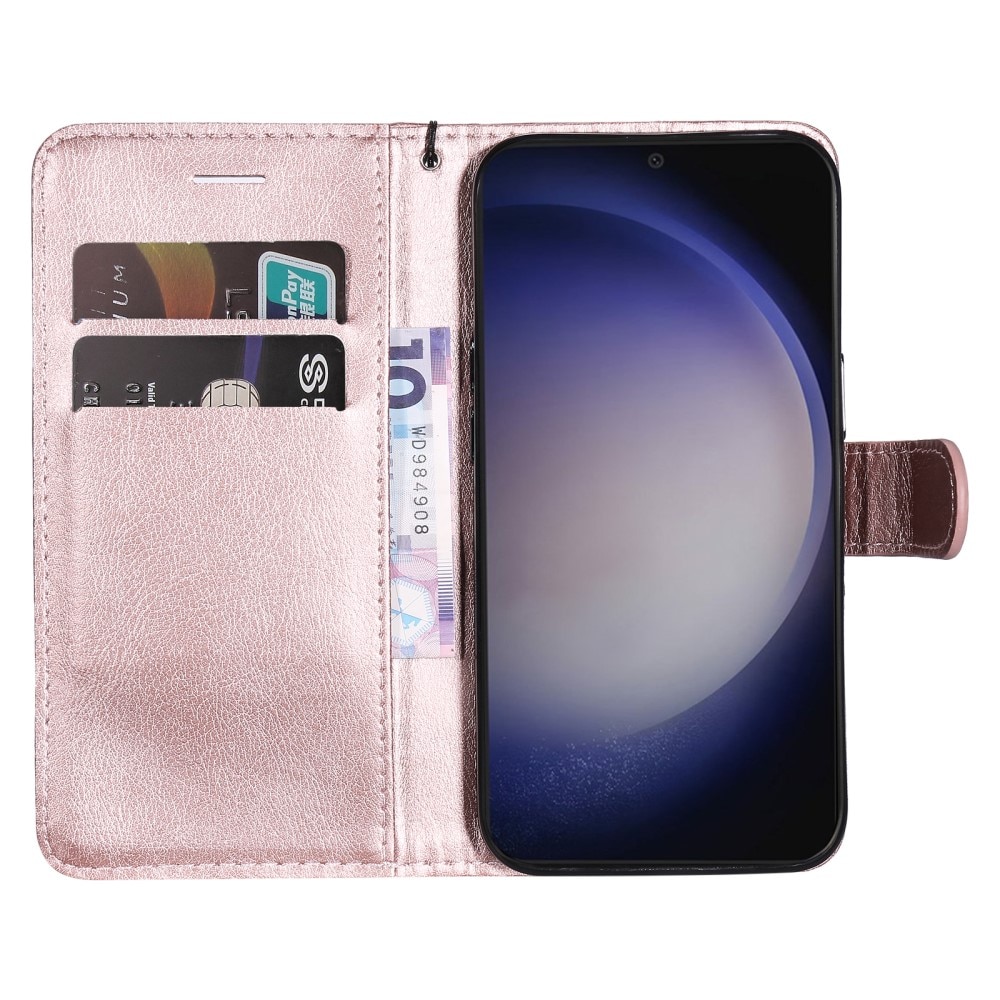 Samsung Galaxy S24 Wallet Case Pink