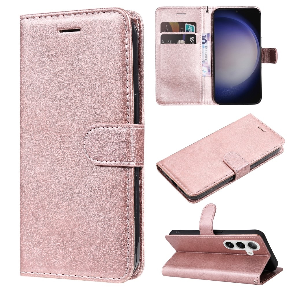 Samsung Galaxy S24 Wallet Case Pink