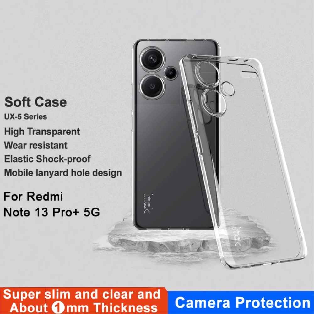 For Xiaomi Redmi Note 13 Pro 5G Case Clear Soft Silicone Coque For Redmi  Note 13 Pro Plus Phone Case For Redmi Note 13 5G Funda
