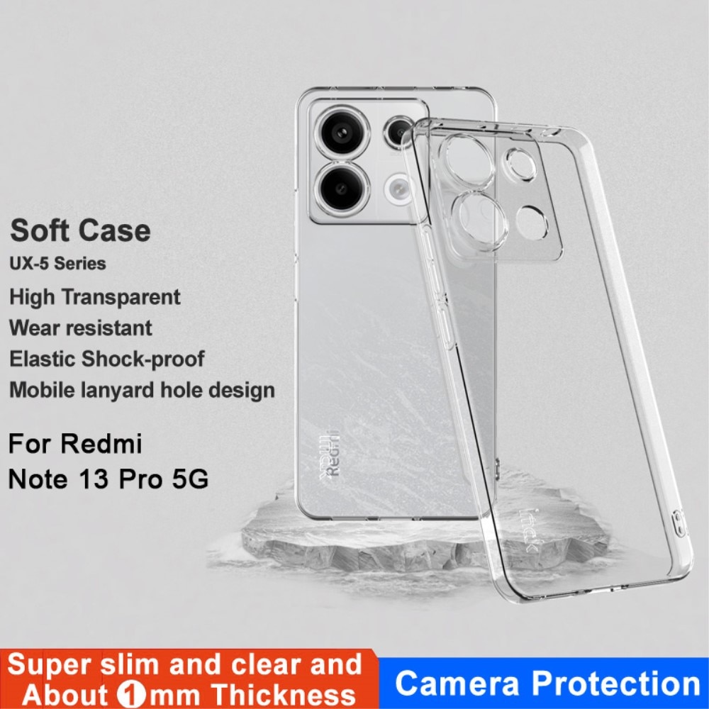 Xiaomi Redmi Note 13 Pro TPU Case Crystal Clear