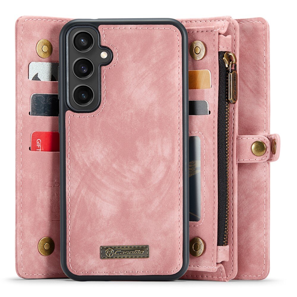 Samsung Galaxy S23 FE Multi-slot Wallet Case Pink