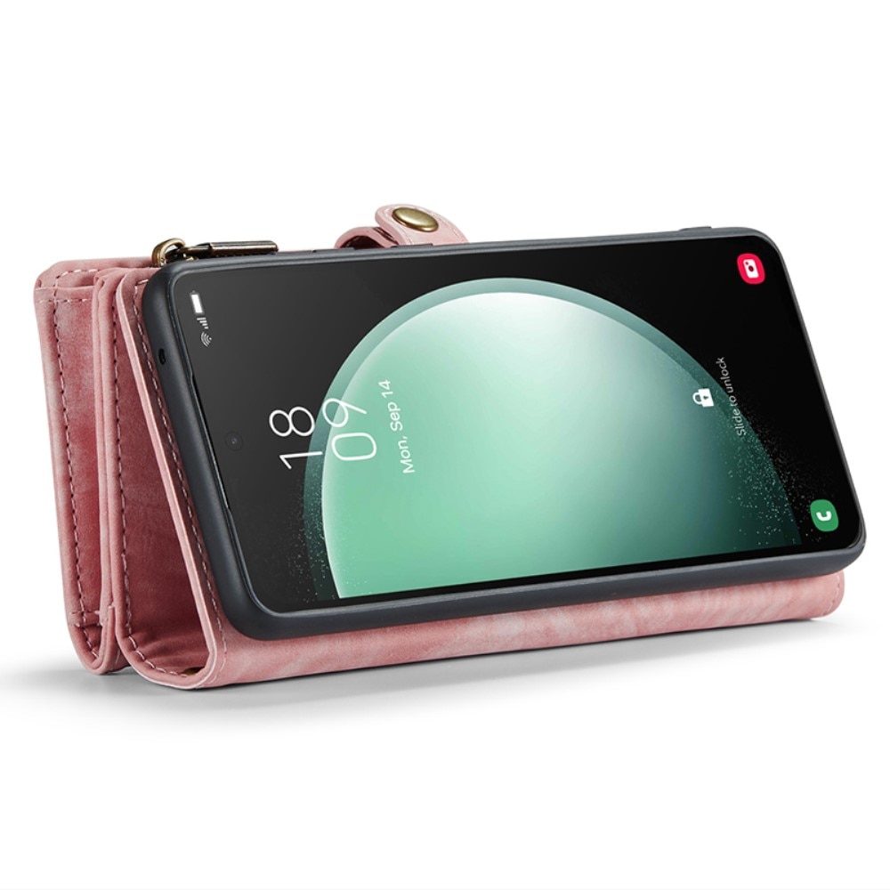 Samsung Galaxy S23 FE Multi-slot Wallet Case Pink