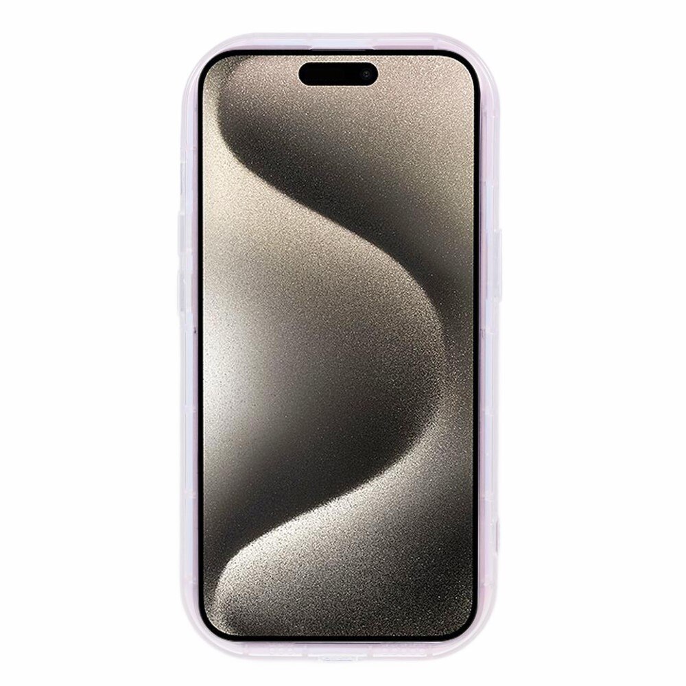 iPhone 15 Wavy TPU Case Pearlescent