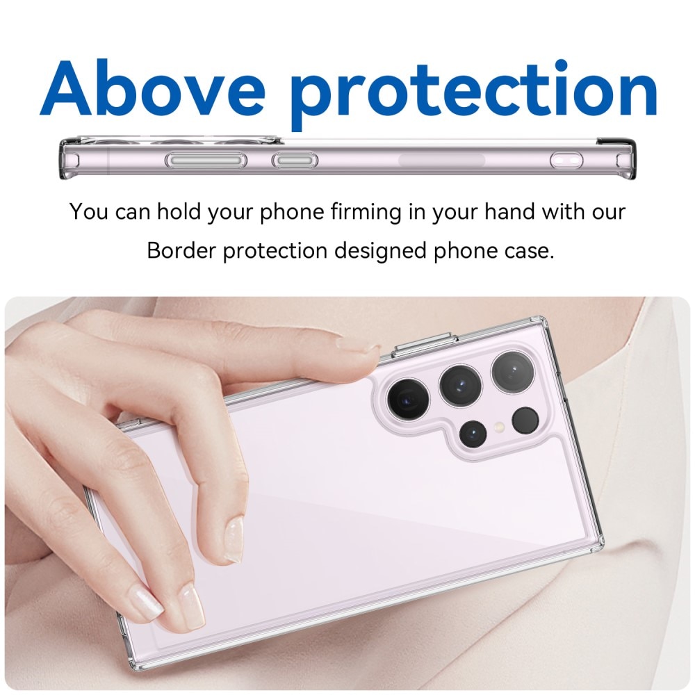 Samsung Galaxy S24 Ultra Crystal Hybrid Case Transparent