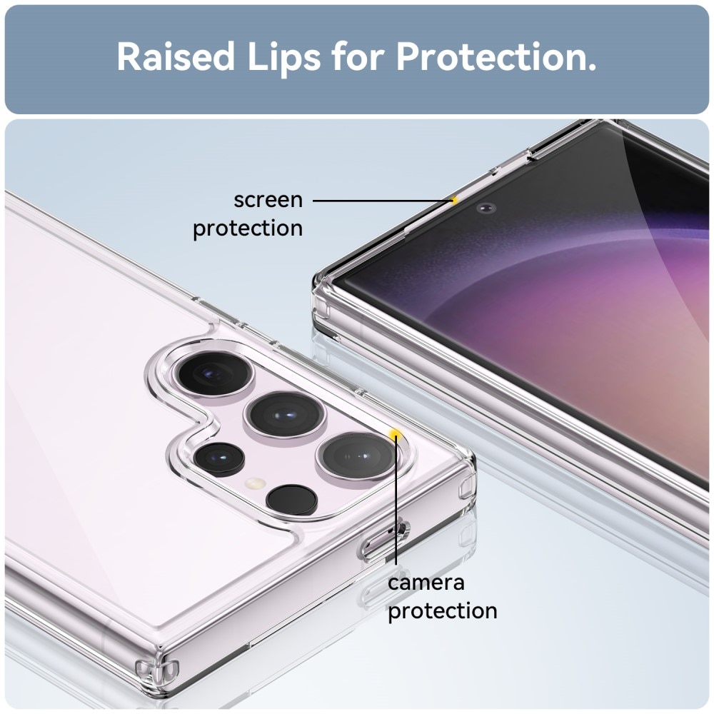 Samsung Galaxy S24 Ultra Crystal Hybrid Case Transparent