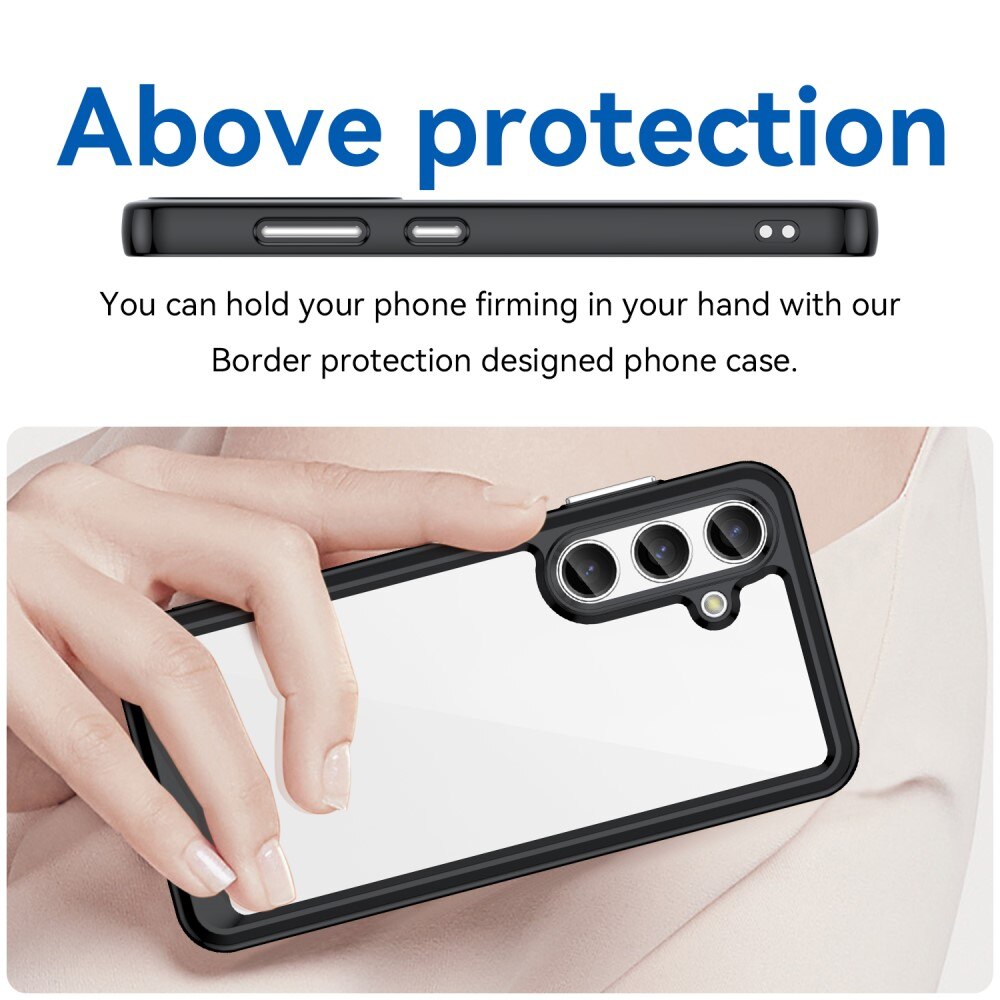 Samsung Galaxy S24 Crystal Hybrid Case Black