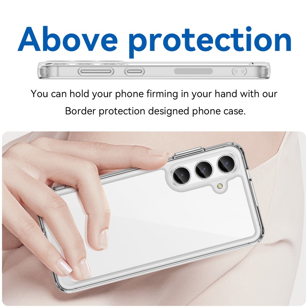 Samsung Galaxy S24 Crystal Hybrid Case Transparent